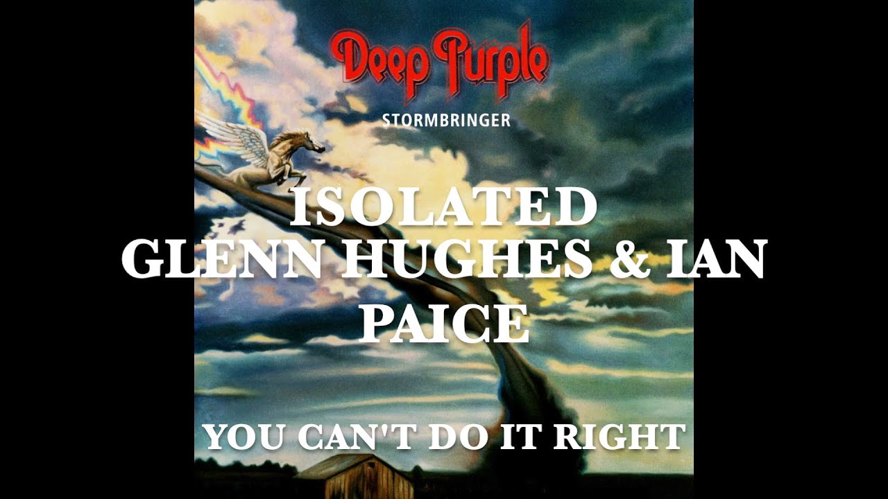 Deep Purple - Isolated - Glenn Hughes & Ian Paice - You Can't Do It Right