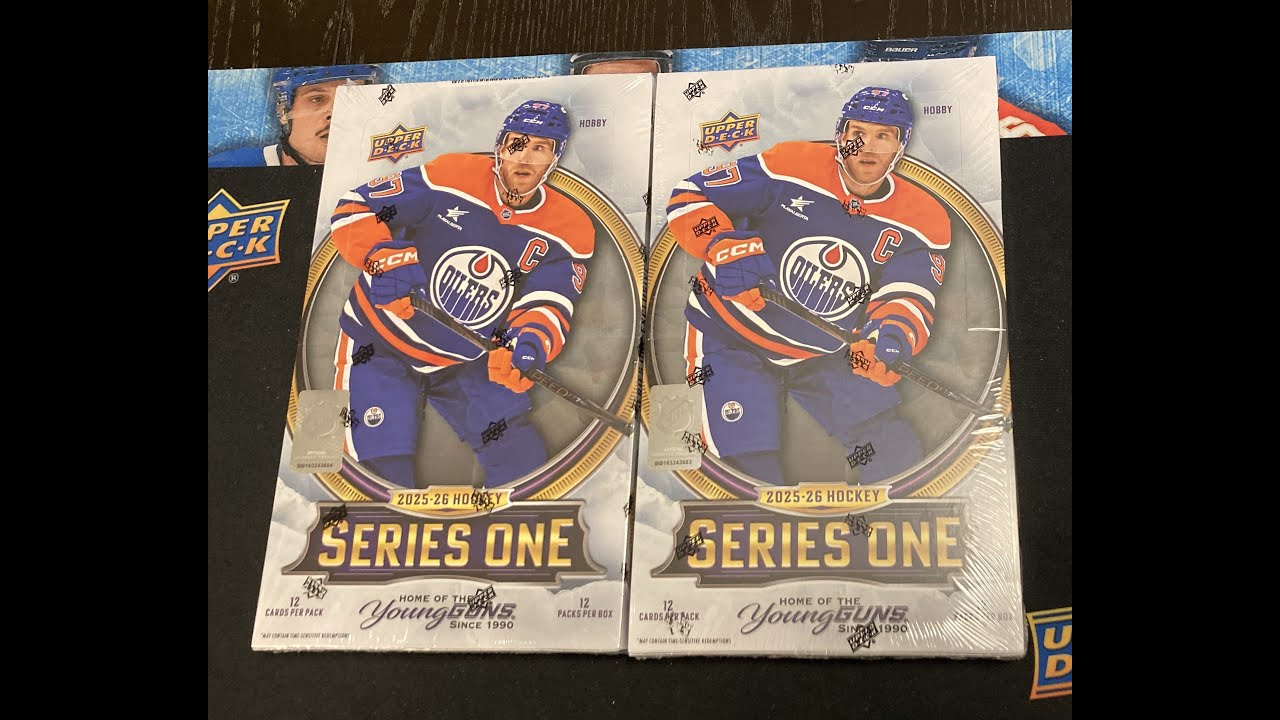 New Product Release - 2025/2026 - Upper Deck Series 1 - 2 Box Break