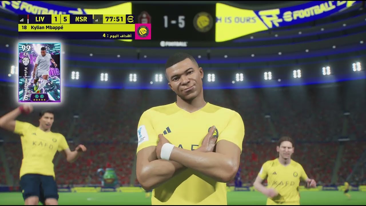 eFootball2026 نجرب مبابي الجديد واللاعب معه كنز وردي