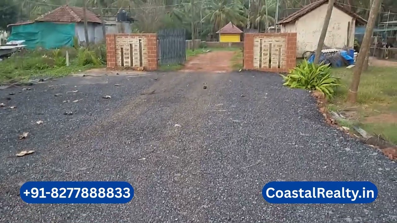 50 Cents Of Open Beach Property For Sale in Kaup Taluk, Udupi District