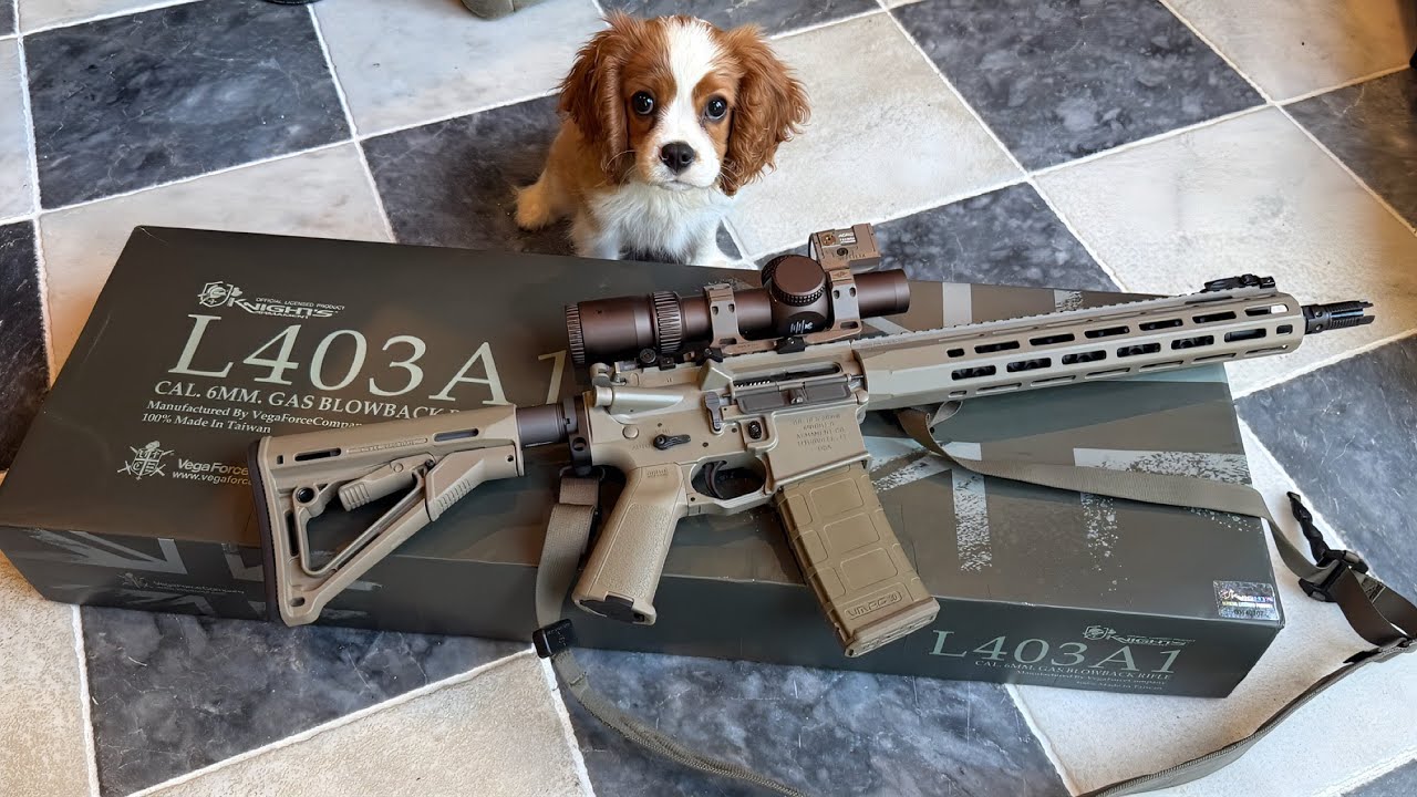 FIRST LOOK! VFC KAC KS1 Gas Blowback Rifle (L403A1) Unboxing & Build