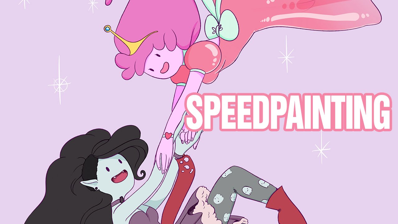 speedpainting :: Bubbleline (Adventure Time )