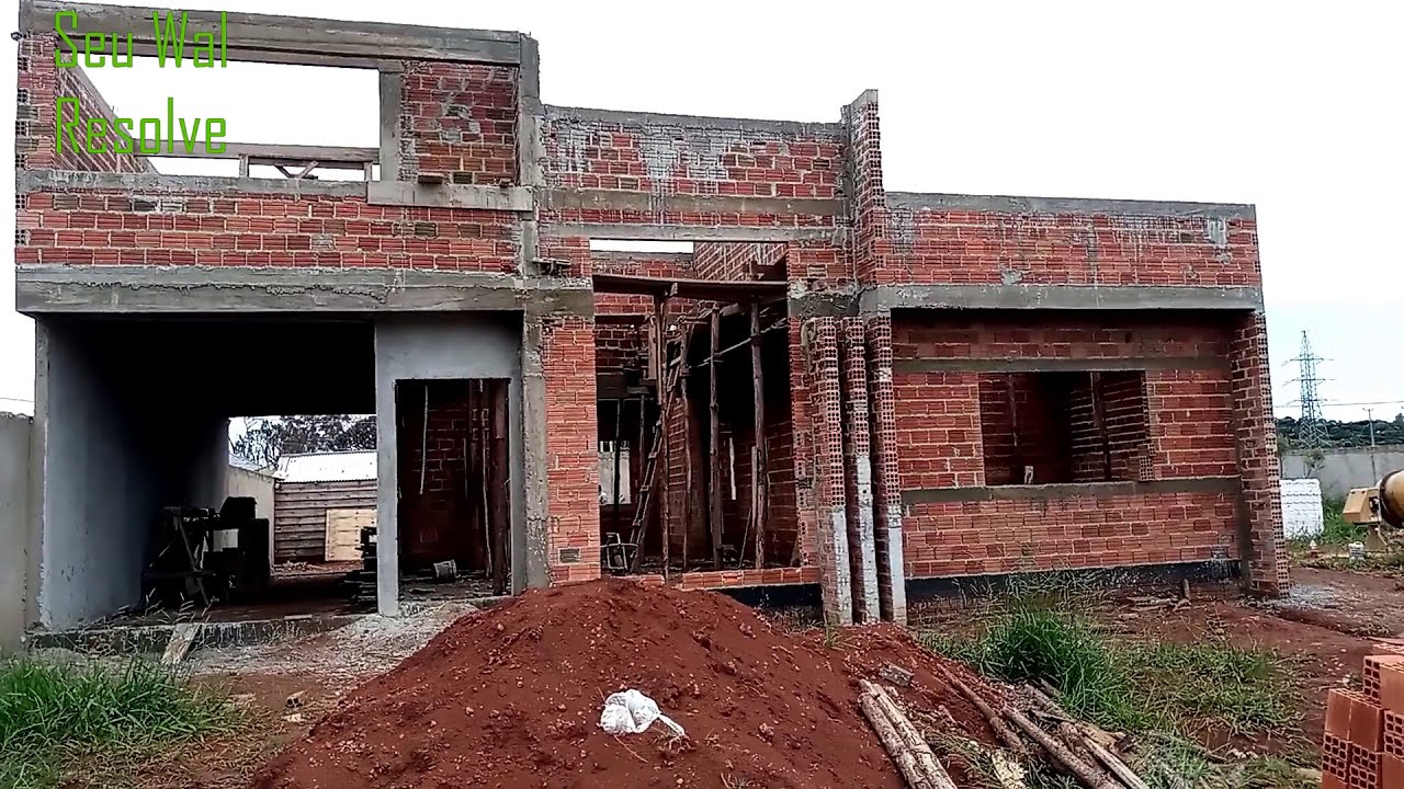 Como fazer telhado invisível,  embutido casa sem laje. Parte 1