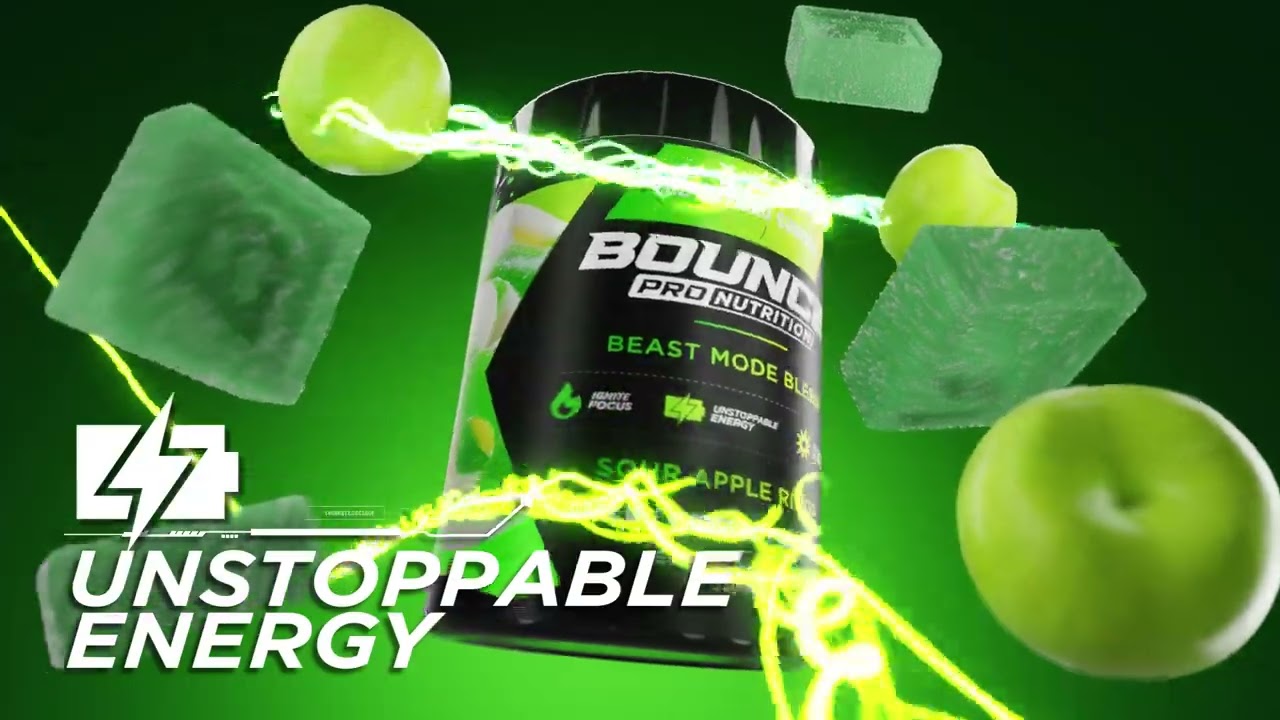 Bounce Pre-Workout Gummies - Blends Breakdown