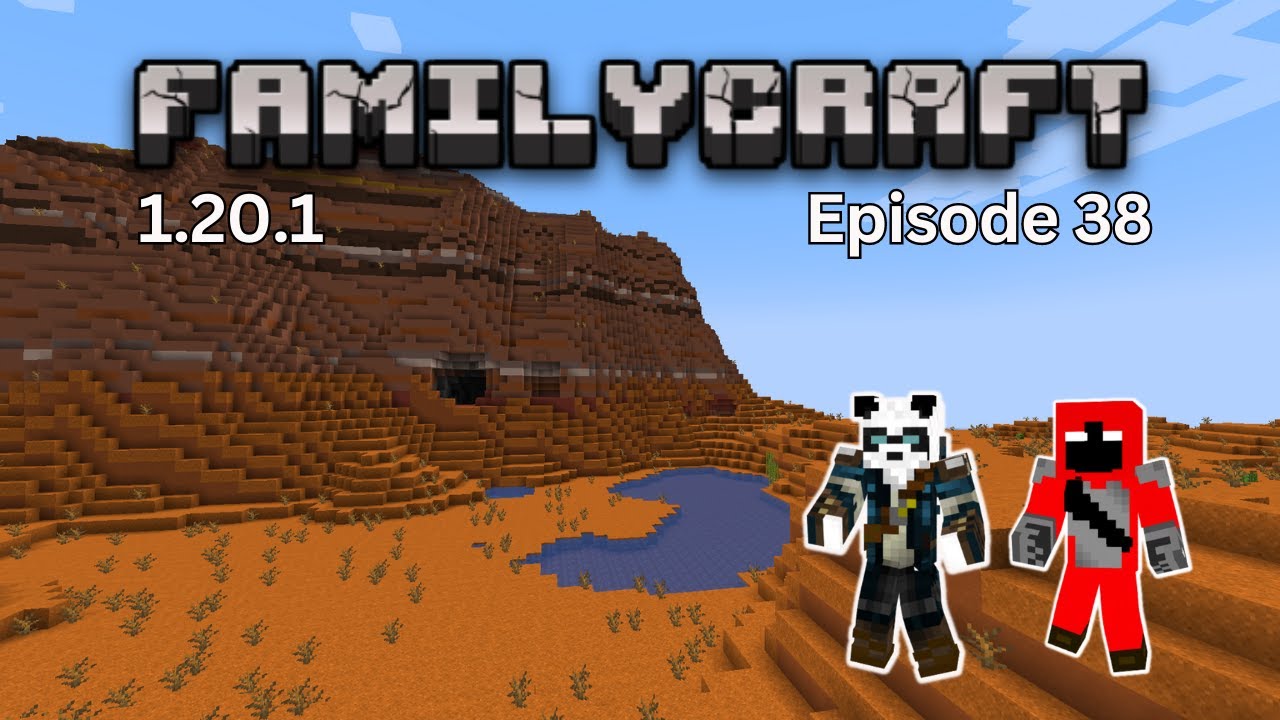 DoubleK Plays Minecraft - FamilyCraft SMP - Episode #38 - Father and Son Gaming - New Armor Template