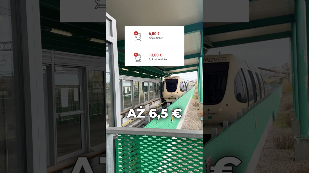 Serio, płacić 6,50&euro; (około 28 zł) za 5-minutową jazdę z lotniska do centrum? 🤦&zwj;♂️
