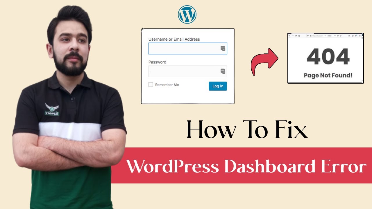Как исправить перенаправление при входе в WordPress на страницу с ошибкой 404 «Страница не найдена»