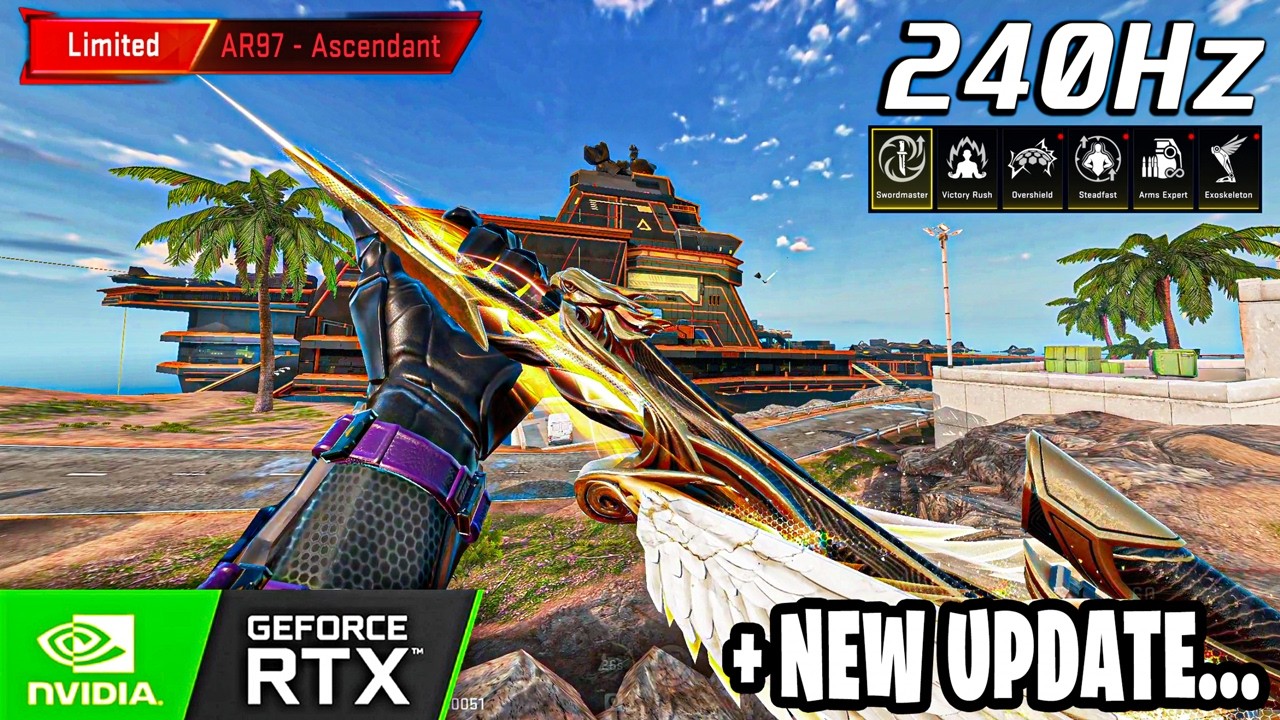 BLOOD STRIKE - NEW UPDATE + NEW ETERNAL AR97 ASCENDANT + GRAPPLING HOOK GAMEPLAY - ULTRA GRAPHICS