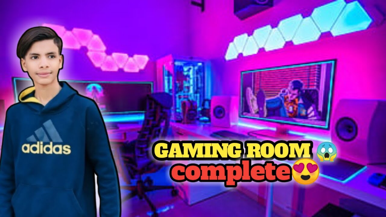 Gaming Room😍 Complete🥳 @ Ubaid yt vlog