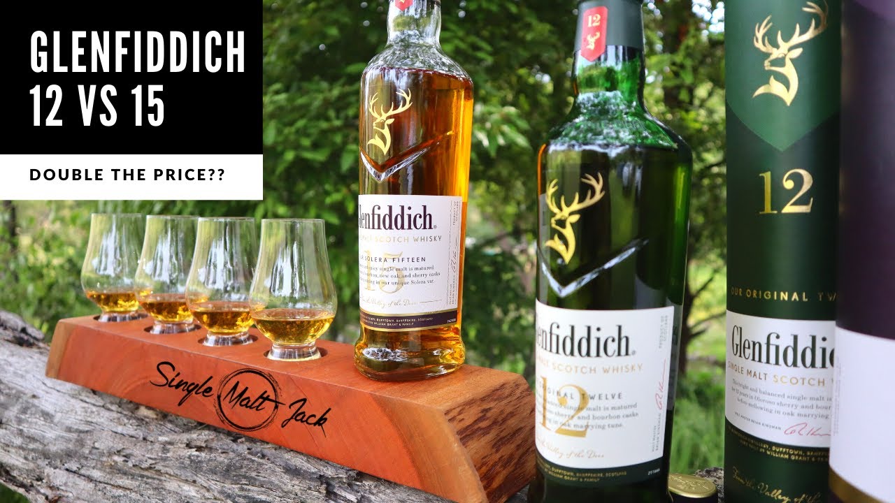 EP45.1 Glenfiddich 12 Vs 15! Is the Glenfiddich 15 worth twice the money?? Very Shocking result!
