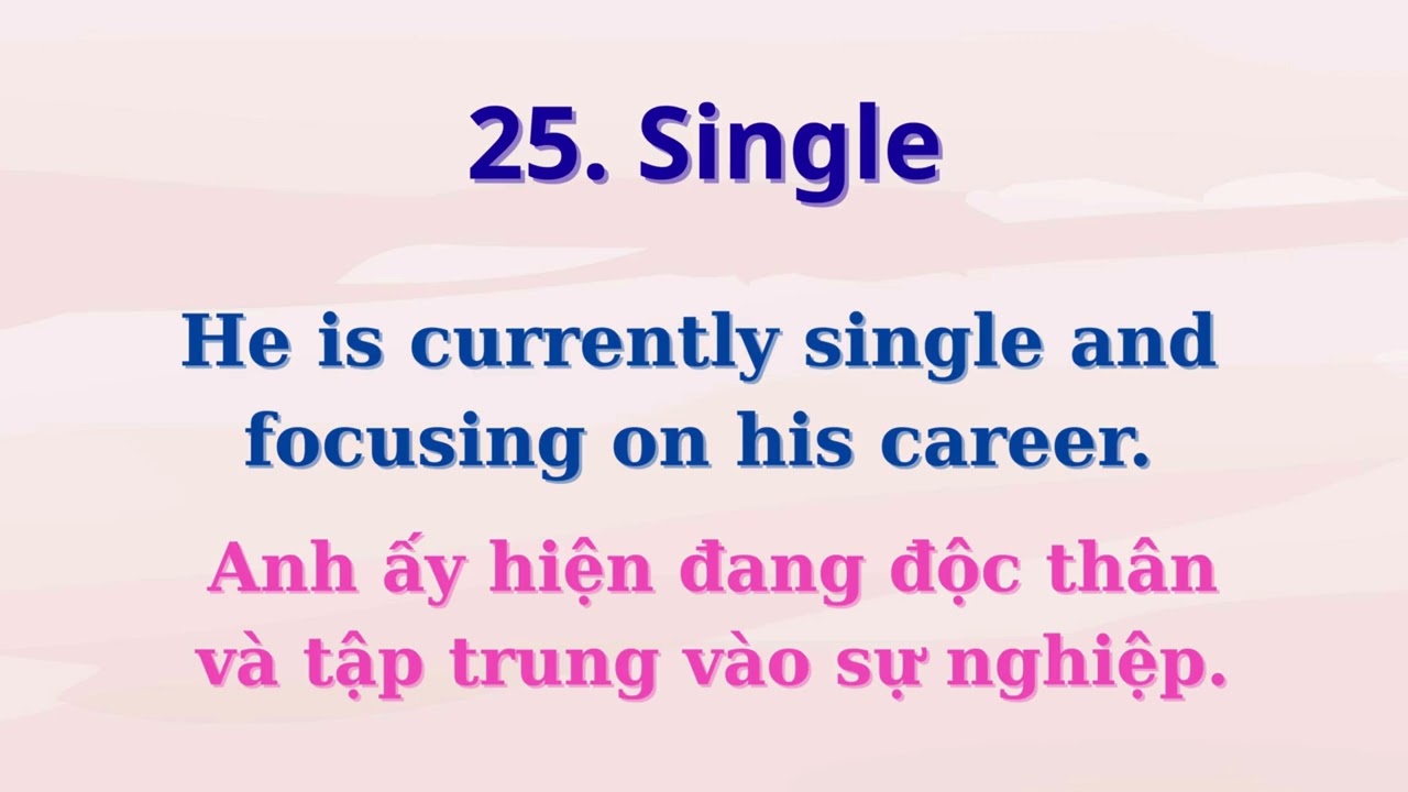 #English Vocabulary 99 từ vựng Chủ Đề Gia Đình1
