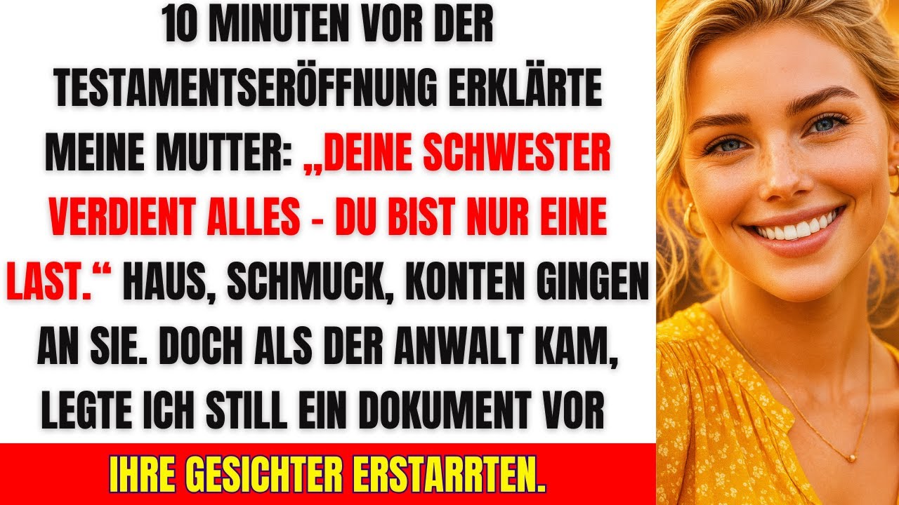 Oma Vermachte Alles Meiner Schwester&hellip; Bis Ein Geheimes Dokument Kam