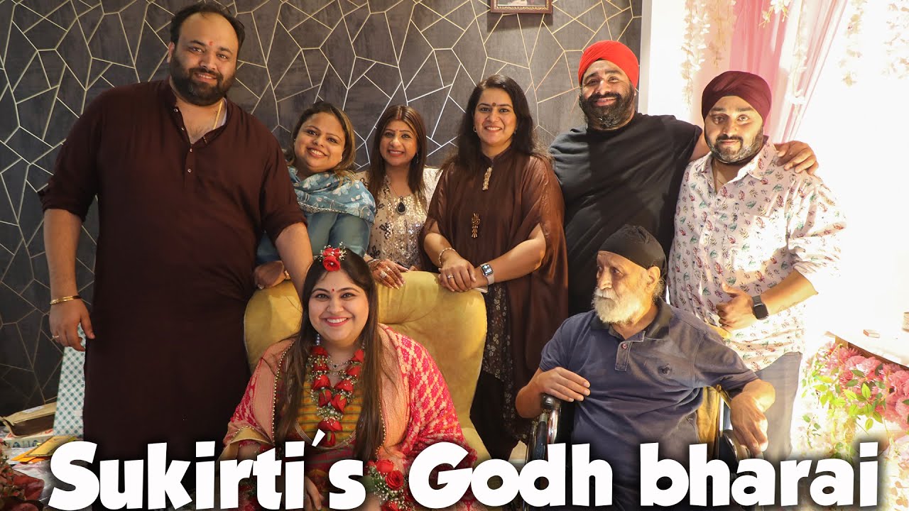 Sukirti's Traditional Godh Bharai Rasam Vlog