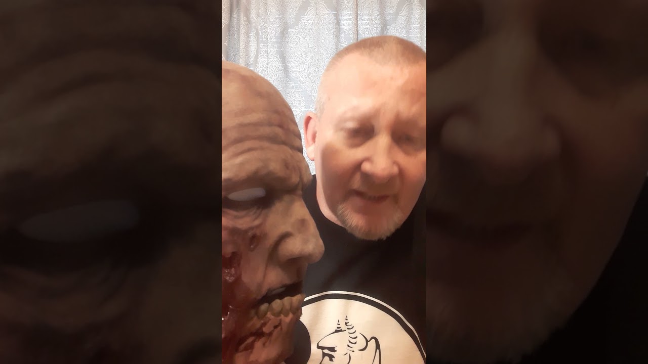 CFX Silicone mask review: Slackjaw Zombie
