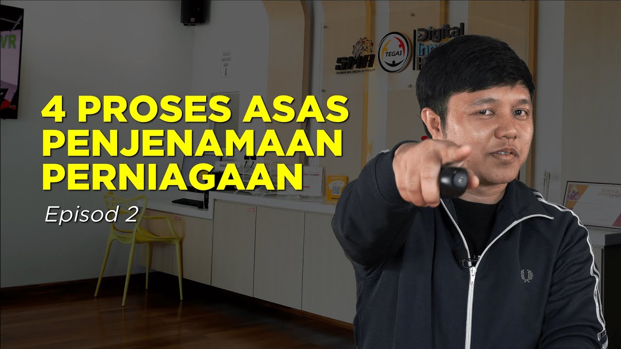 #innovatesarawak series EP2:  4 Proses Asas Penjenamaan Perniagaan