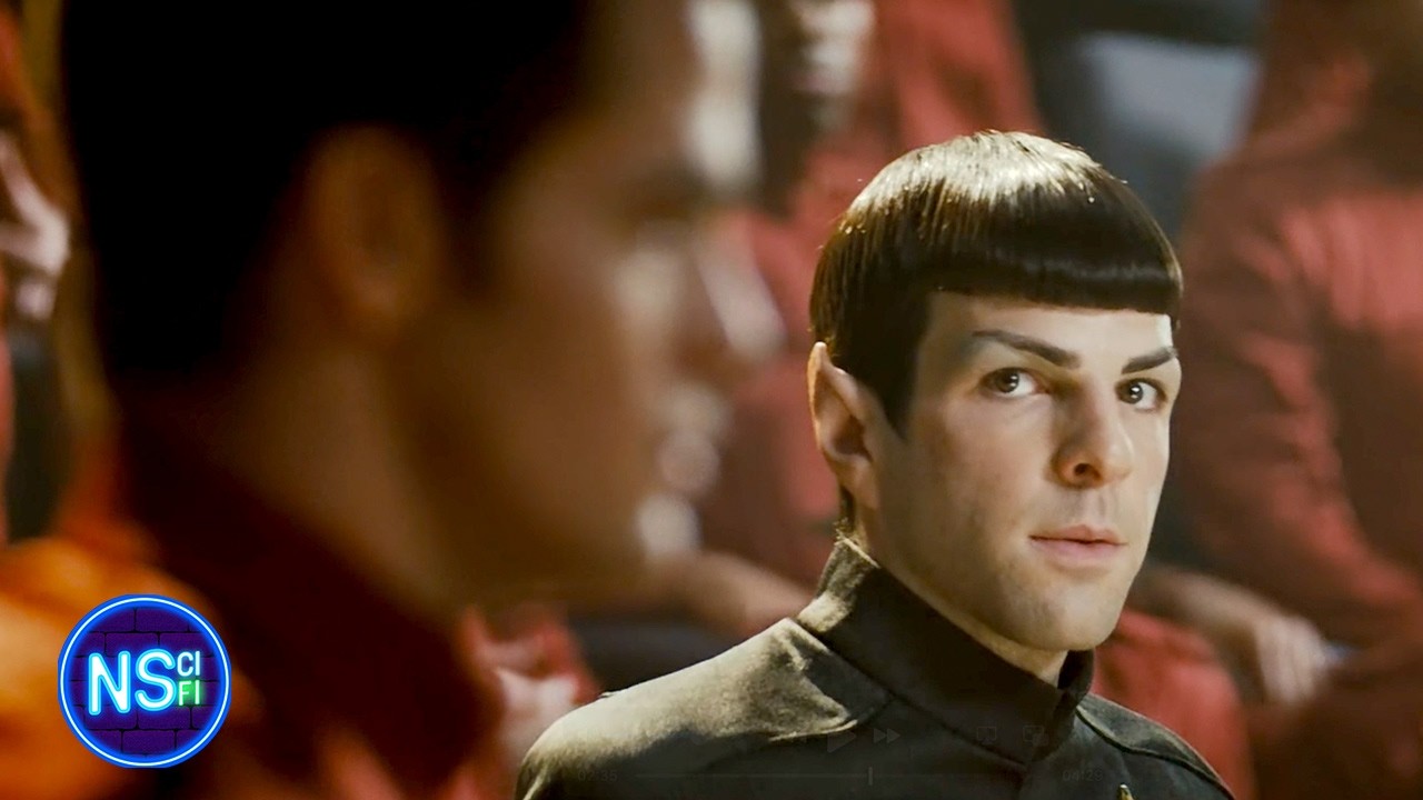 Kirk Beats Spock's Test | Star Trek (2009)