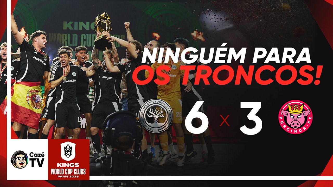 MELHORES MOMENTOS: LOS TRONCOS 6 X 3 PORCINOS | FINAL DA COPA DO MUNDO DE CLUBES KINGS LEAGUE