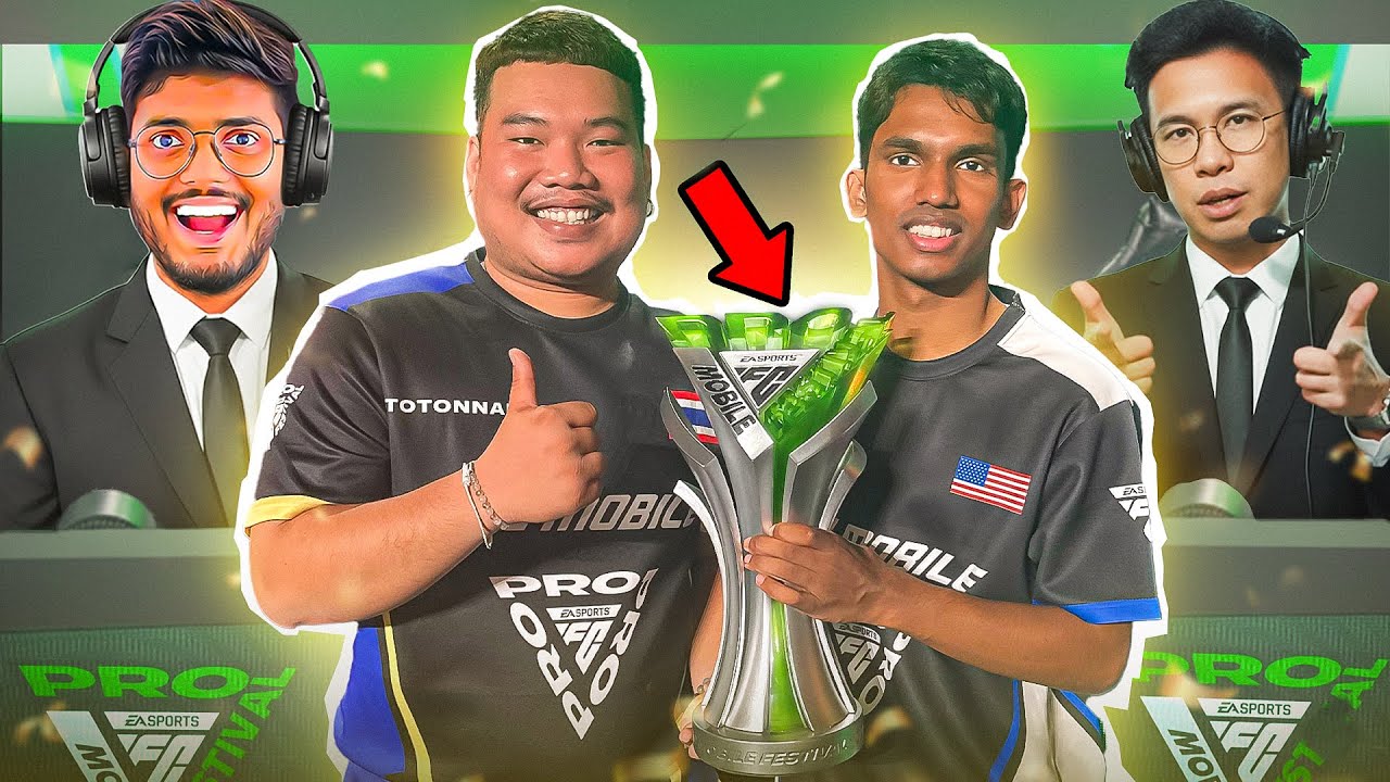 I WON 3RD PLACE at the FC Mobile PRO Festival in Shanghai!