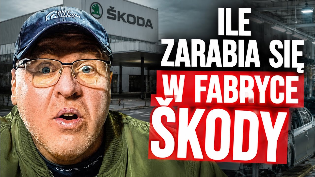 Ile Zarabia Się w Fabryce Skody? Mlada Boleslav Czechy