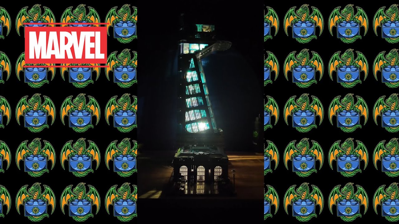Hero Tower MOC (Avenger's Tower) from Youmko - REVIEW - set 55120 - 5883 pcs
