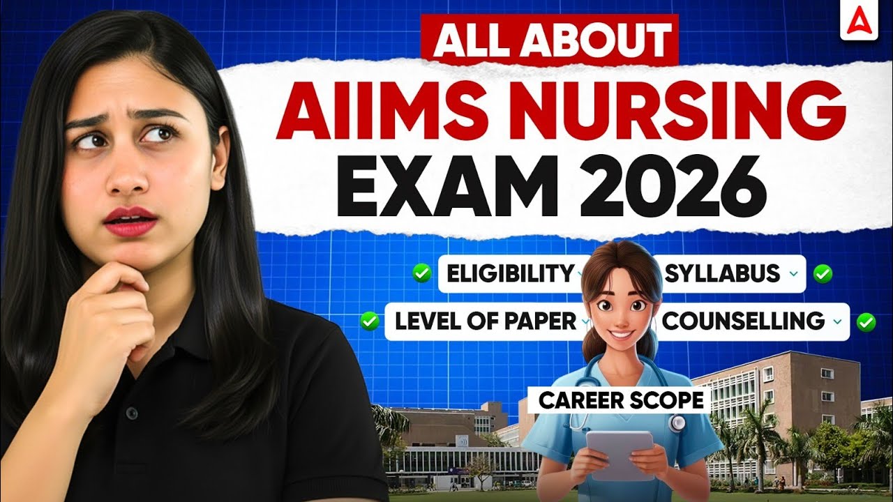 All About AIIMS NURSING EXAM 2026 | Eligibility, Syllabus, Counselling & More Guide by Bharti Ma'am