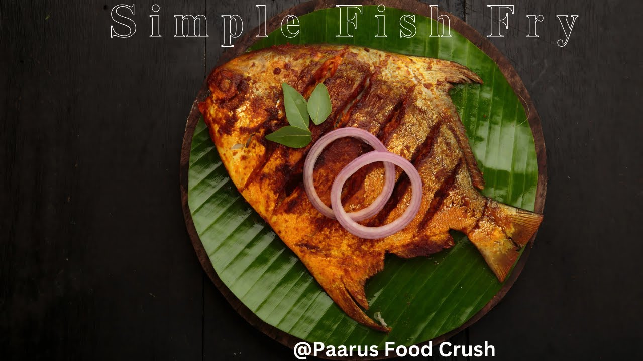 Crispy Whole Fish Fry | Secret Masala Coating Recipe | Fish Fry |Pompano