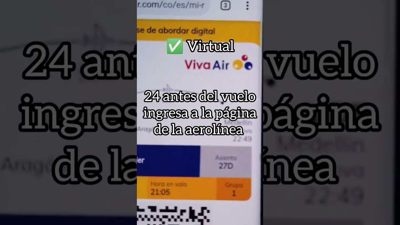 C&Oacute;MO HACER EL CHECK IN ✈️ Explicacion r&aacute;pida paso a paso