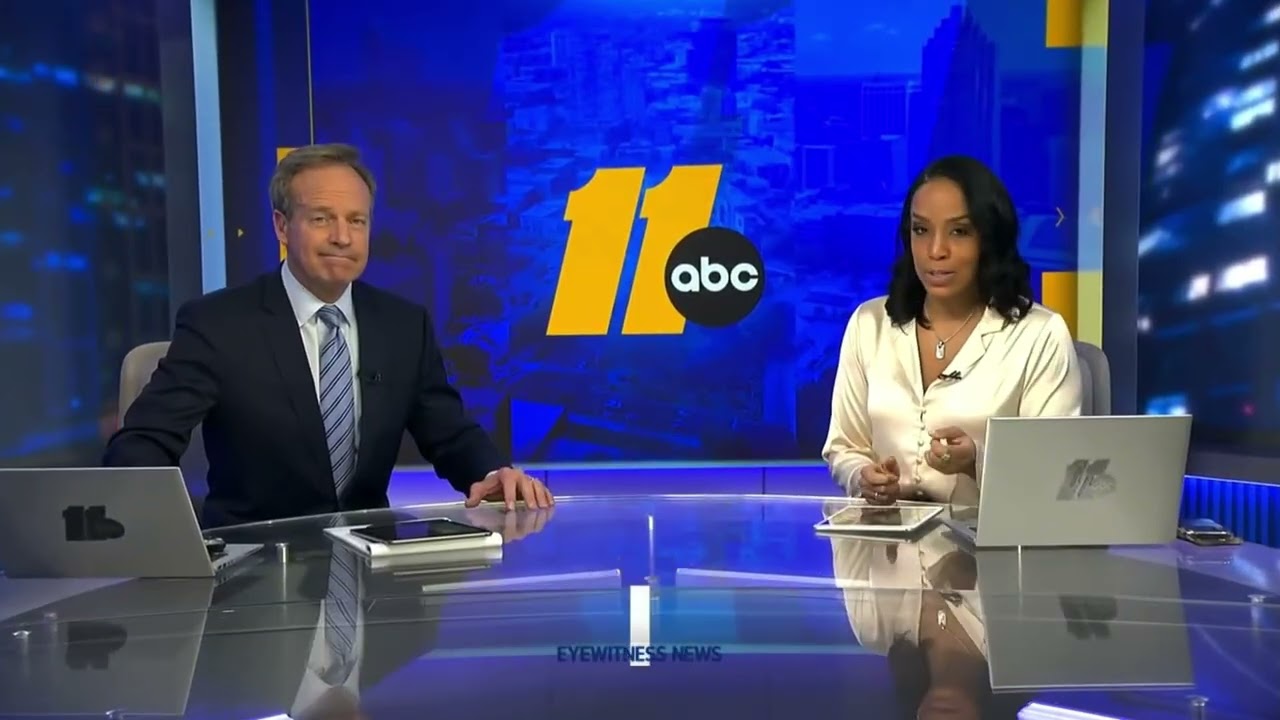 WTVD | ABC 11 Eyewitness News в 23:00 - Анонс, начало и конец - 26 января 2026 г.