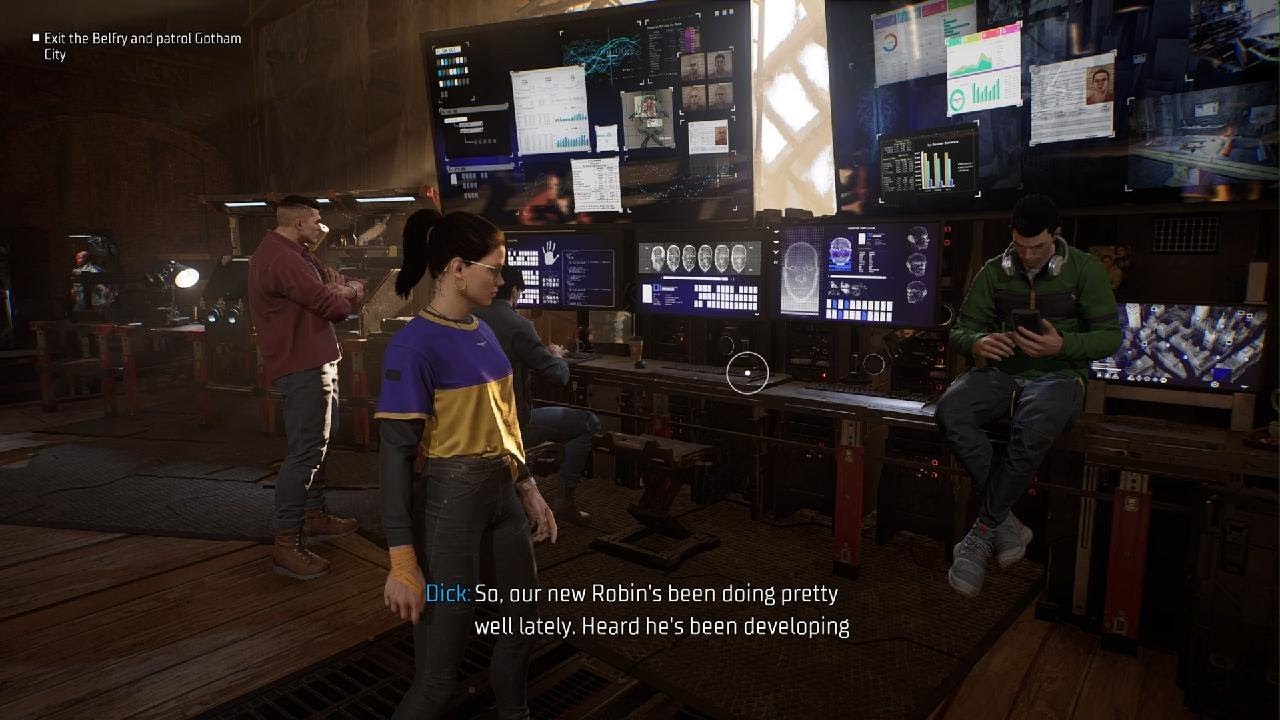 Джейсон и Дик говорят о том, что Тим — Робин — Рыцари Готэма