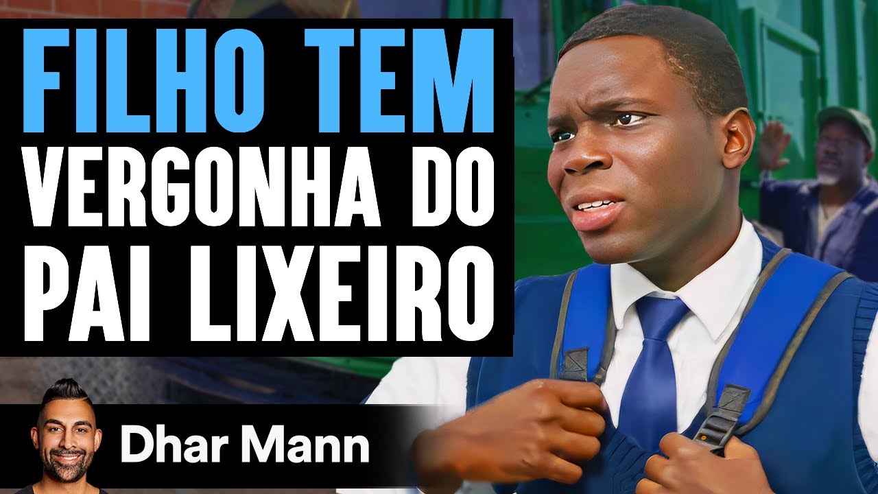 Filho Tem Vergonha Do Pai Lixeiro | Dhar Mann Studios