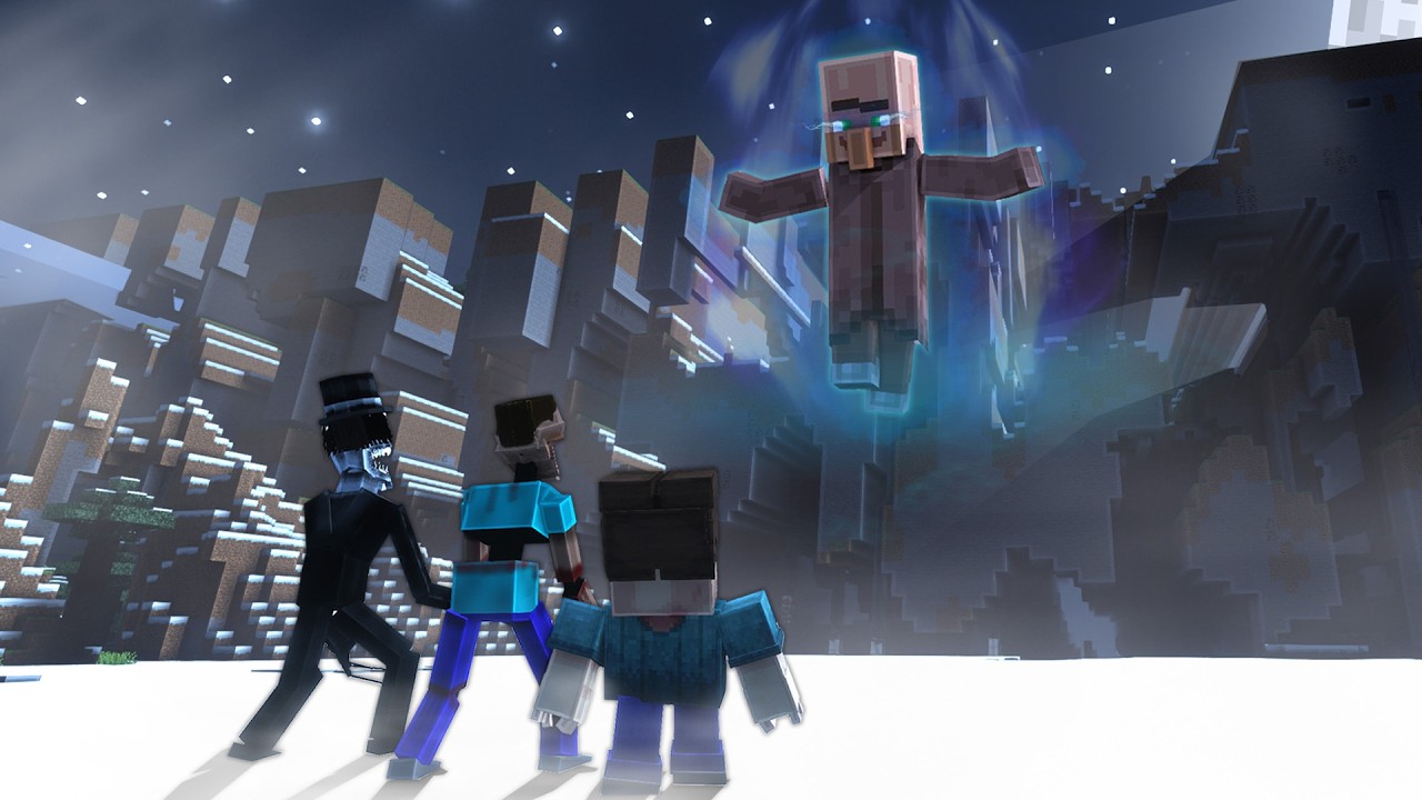 How Villagers Feels If They're INVINCIBLE in Minecraft...