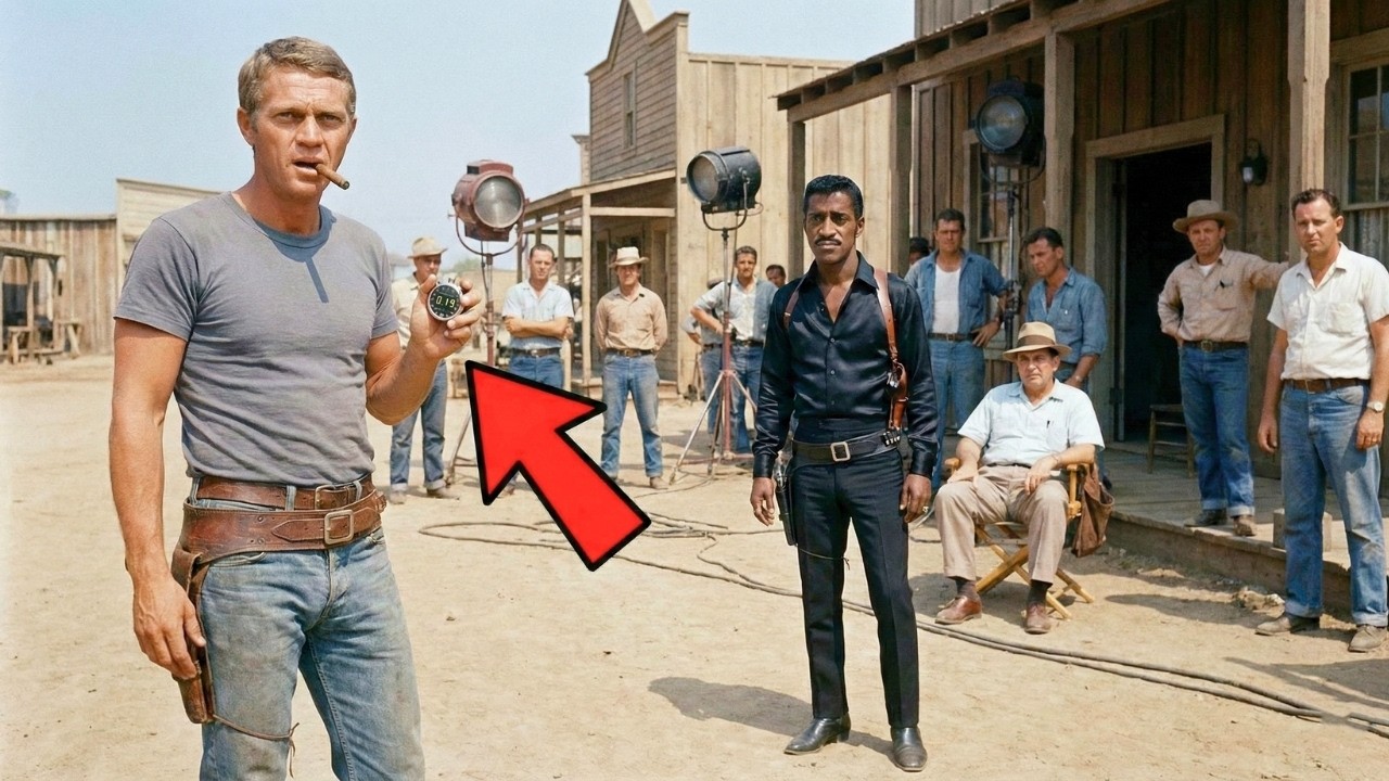 Steve McQueen CHALLENGED Sammy Davis Jr.—What Happened Next Left Him SPEECHLESS
