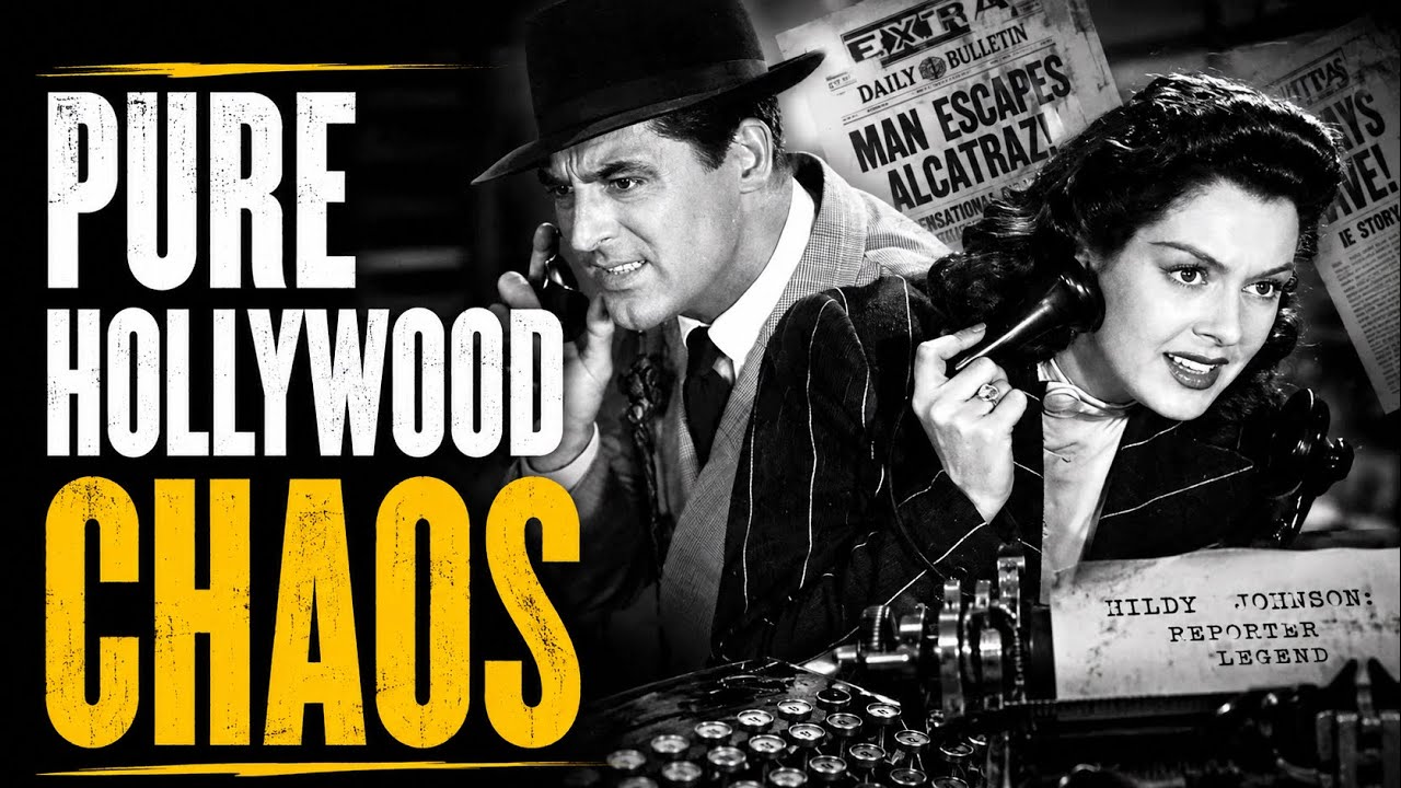 His Girl Friday (1940) - The Greatest Classic Screwball Comedy Ever Made?