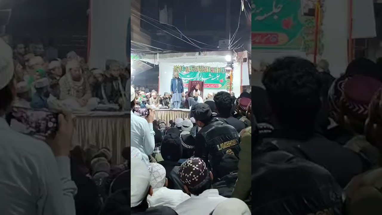 Mr.Amir-pathan is live! Shab-e-barat jalsa qibla mufti muazzam azhari sahab kardampuri Delhi 