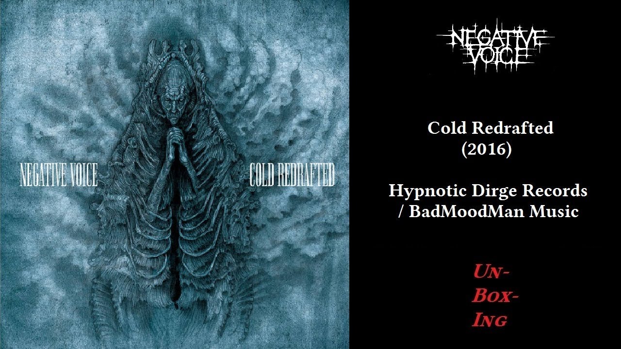 UNBOXING Negative Voice - Cold Redrafted (2016) / HDR / BadMoodMan Music