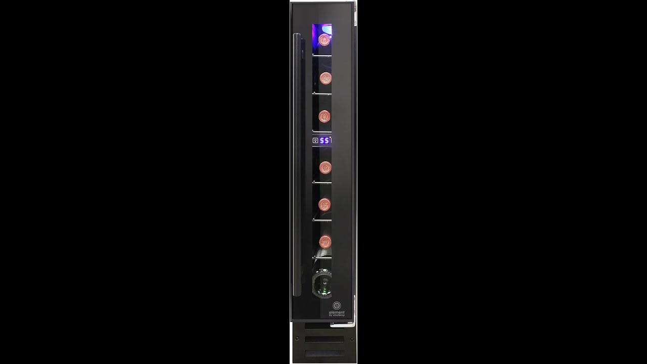 Vinotemp 7-Bottle Black Wine Cooler Review - Pros & Cons - Vinotemp wine cooler