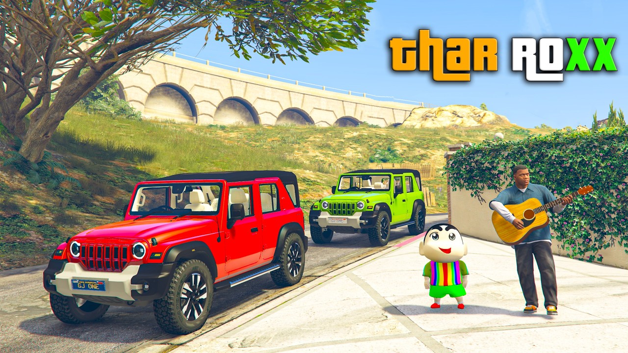 Franklin & Shinchan Buy MAHINDRA THAR ROXX 4x4 in GTA 5