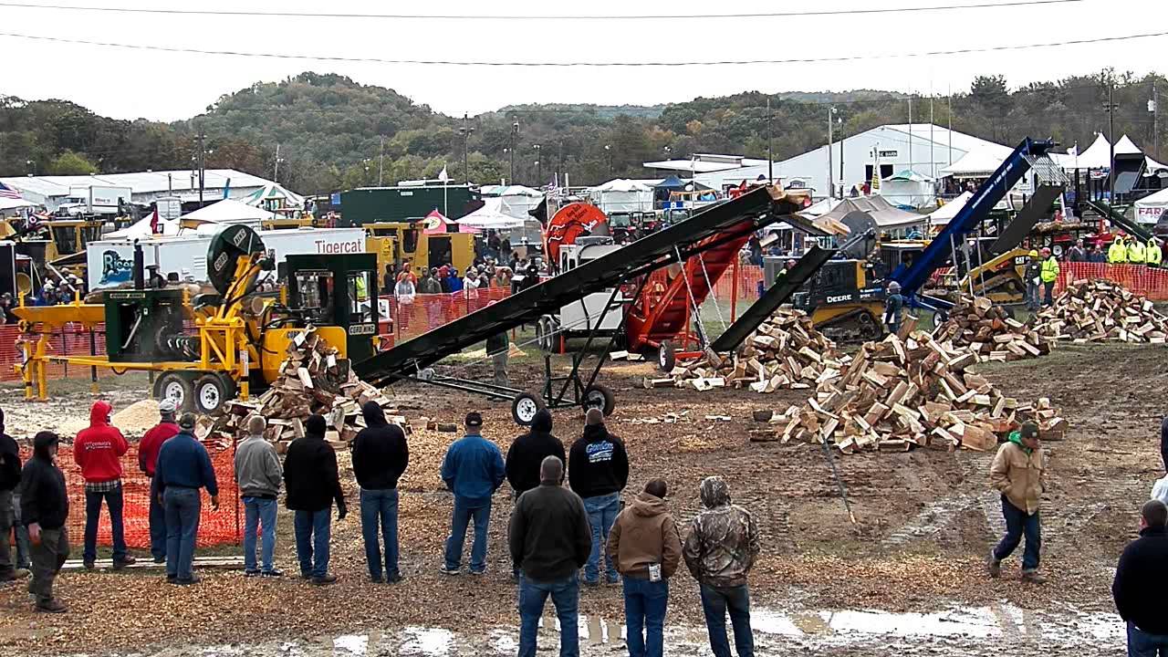 Firewood Processor Shootout 2014 - Cord King vs. Multitek vs. Bells