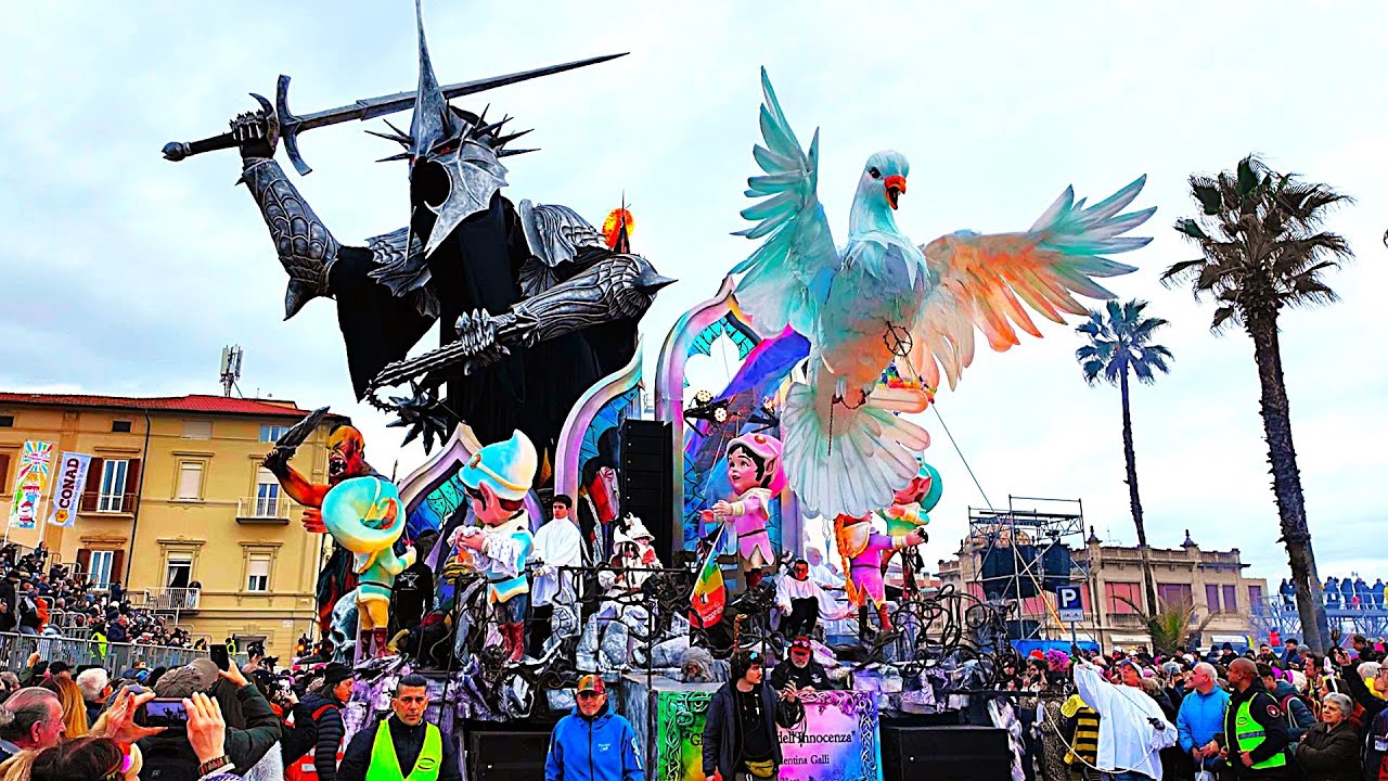 Tuscany, Italy |  Italian Carnival 2025 in Tuscany  | Carnevale di Viareggio 2025 (P2)