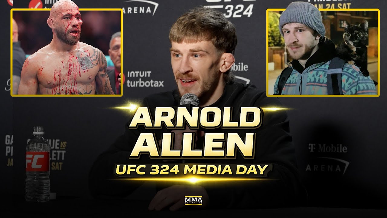 Arnold Allen Scoffs At Quick UFC London Turnaround After UFC 324: 'That Ain’t Happening'
