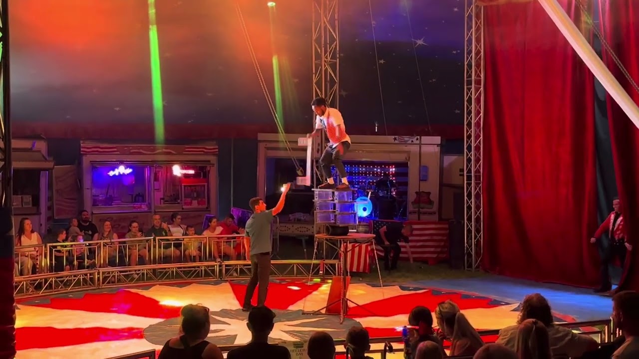 Uncle Sam’s Great American Circus - First act of the show!!
