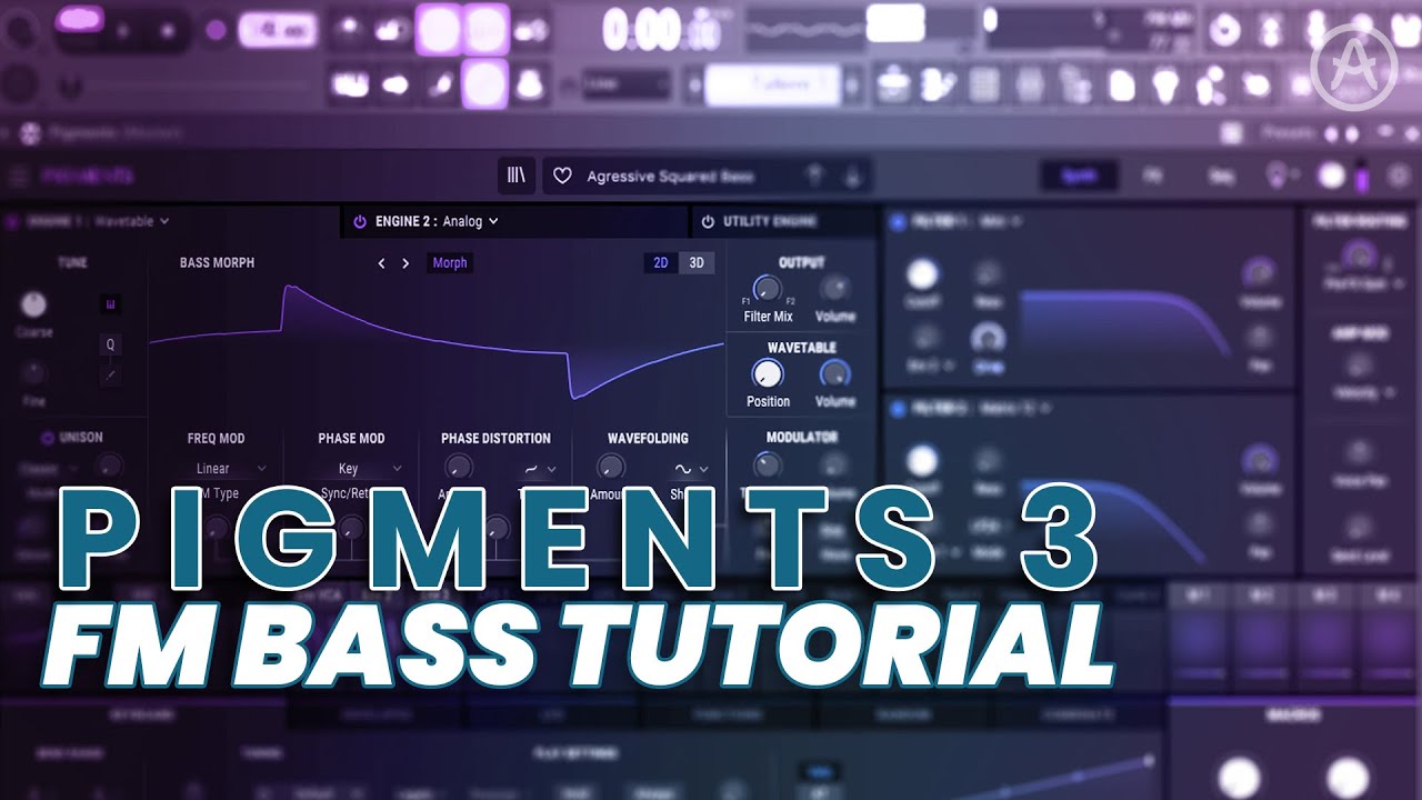 FM BASS TUTORIAL [Pigments 3]