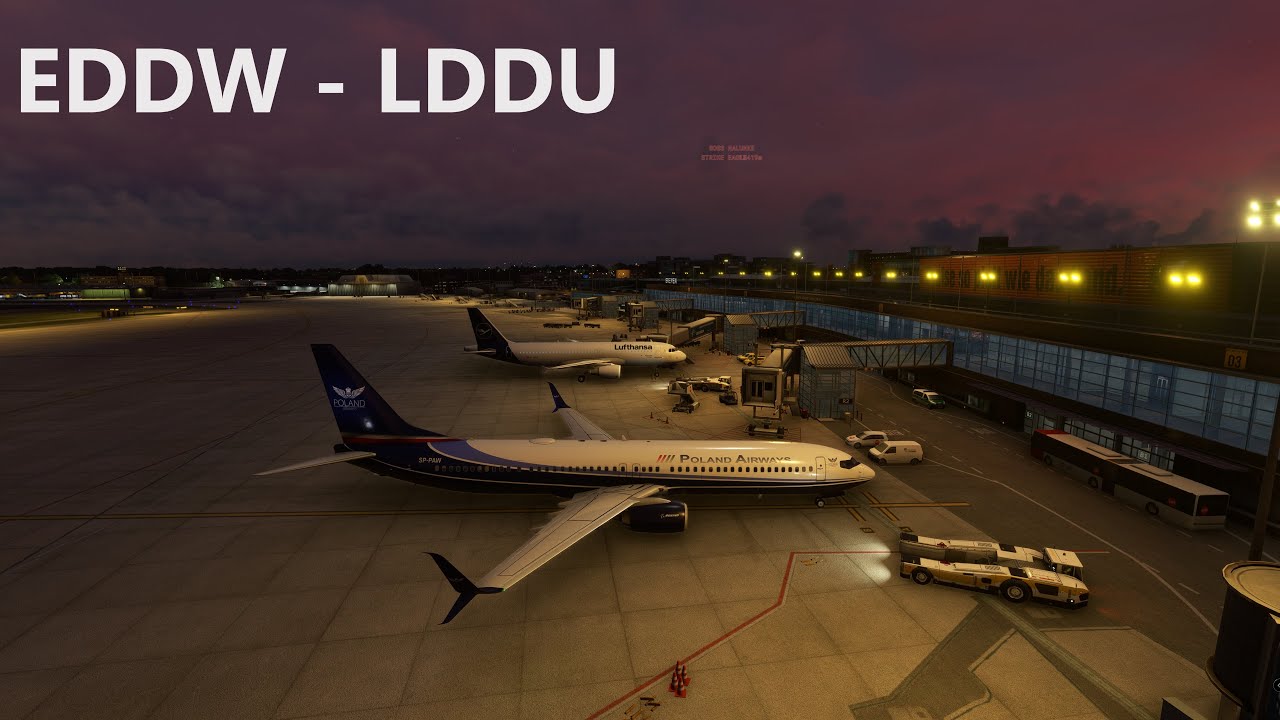 BOEING 739ER (4K) | EDDW - LDDU