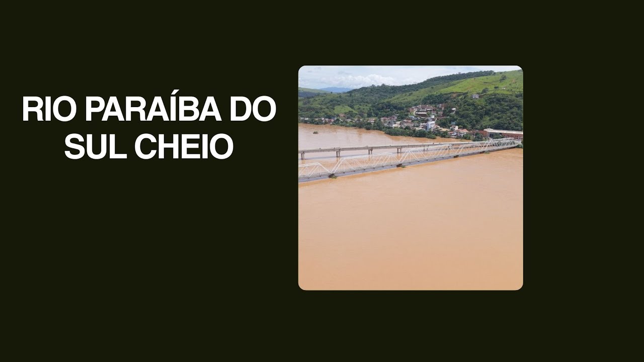Águas de Março e a Cheia do Rio Paraíba do Sul | Imagens Incríveis de Drone Fechando o Verão 🌧️🚁