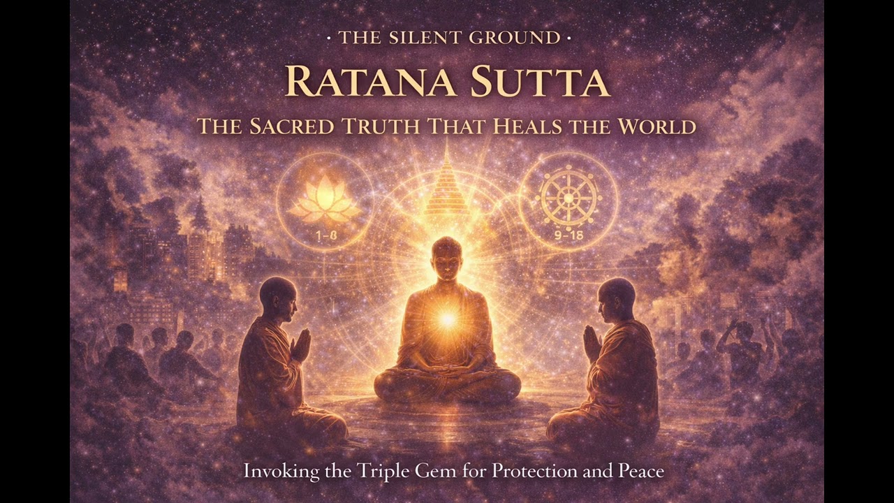 Ratana Sutta: The Sacred Truth That Heals the World | Protection, Truth, and Liberation