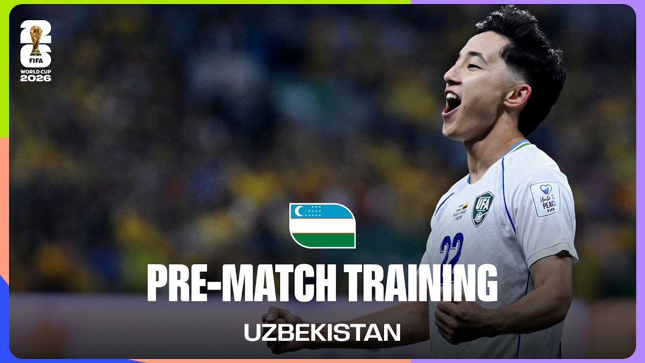 Uzbekistan Train Before Portugal | FIFA World Cup 2026&trade;
