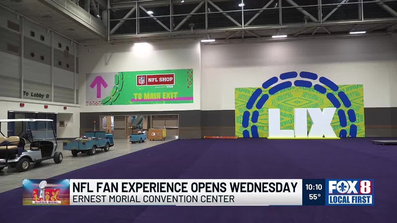 Super Bowl Experience: A sneak peek inside the Morial Convention Center
