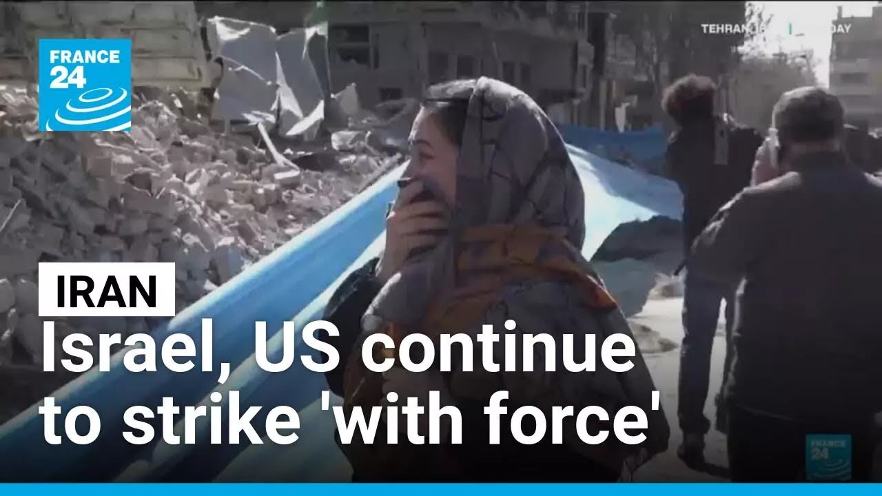 Israel, US continue to strike Iran 'with force' • FRANCE 24 English