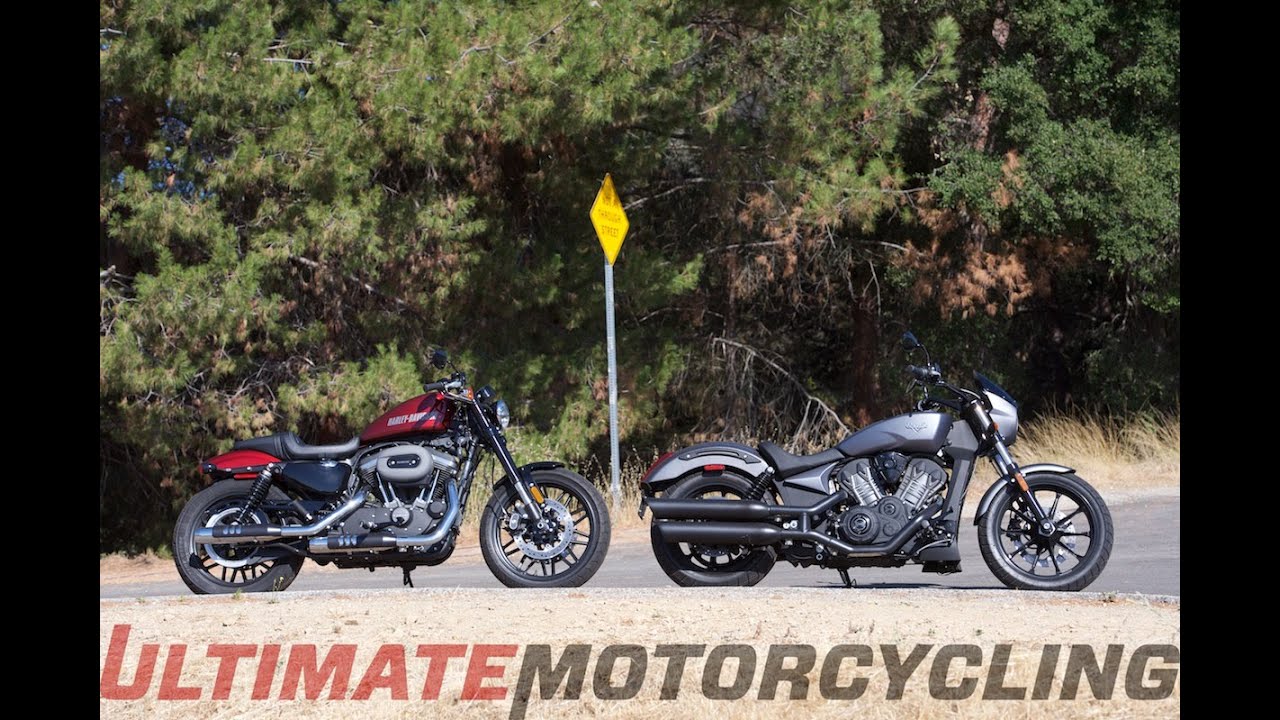 Harley-Davidson Roadster Vs. Victory Octane Sport Cruiser Comparison