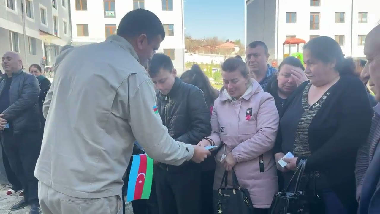 Xocavənd şəhəri əsl sakinlərini qarşıladı